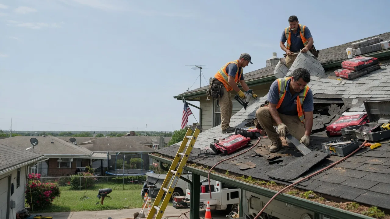 Roof Repair in Moore, OK near me
